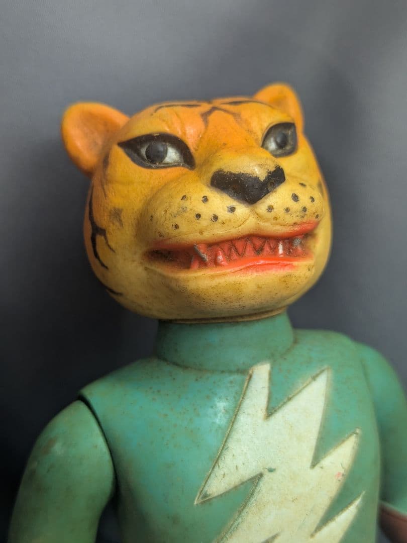 【当時物】 鉄人タイガーセブン ブルマァク レアソフビ