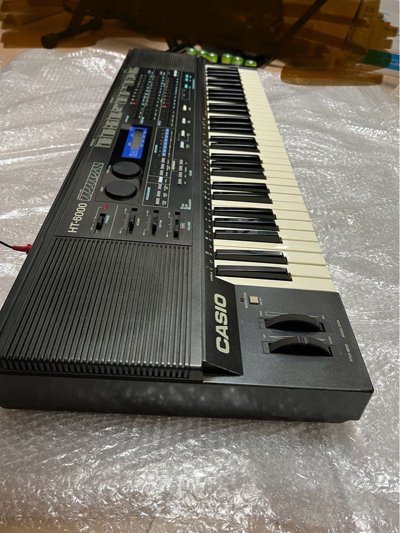 CASIO HT-6000 ヴィンテージ アナログシンセサイザー 8音ポリ