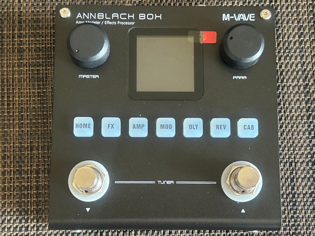 【超小型・高性能】BLACK BOX マルチエフェクター アンプモデラー IR