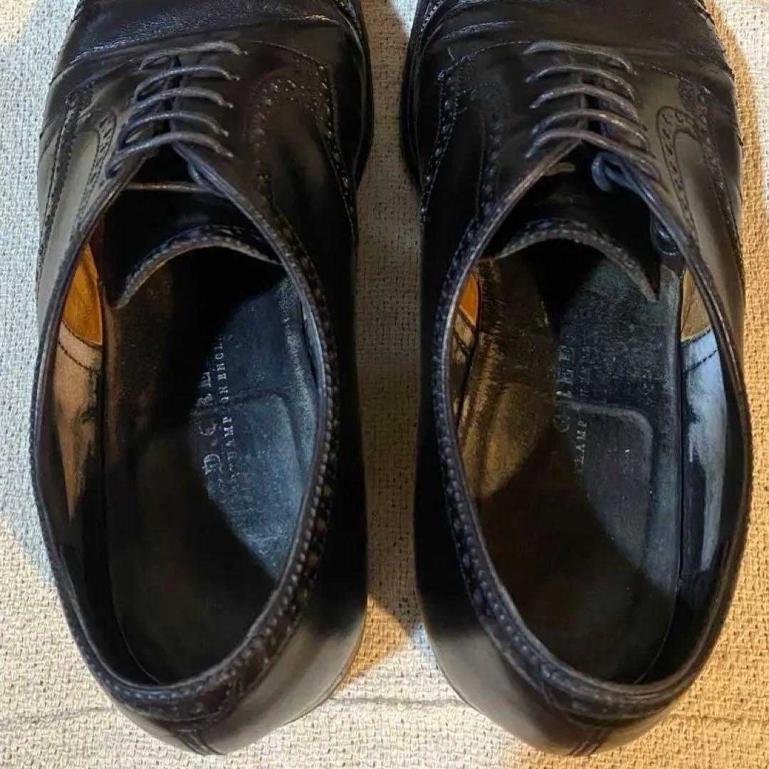 Edward Green エドワードグリーン セミブローグシューズ ブラック