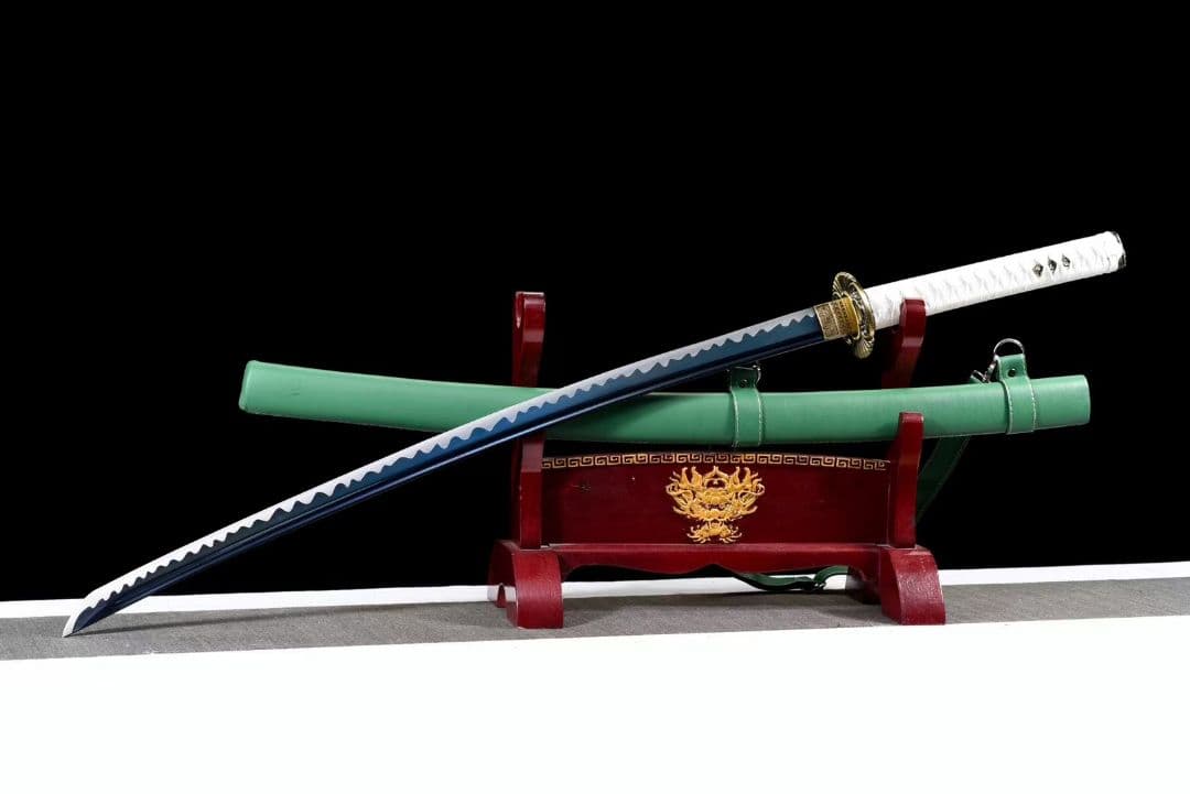 【青霜】古兵器 武具 刀装具 日本刀　模造刀 居合刀 武士道 鑑賞用 美術刀