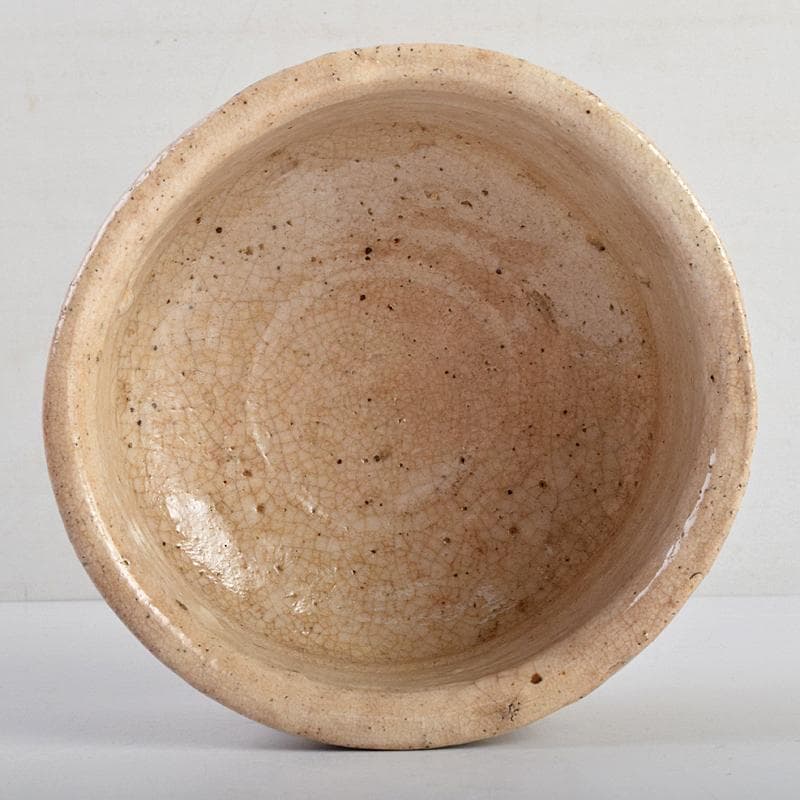 加藤唐九郎（一ム斎）作 古志戸窯 志野茶碗 銘白妙 清水公