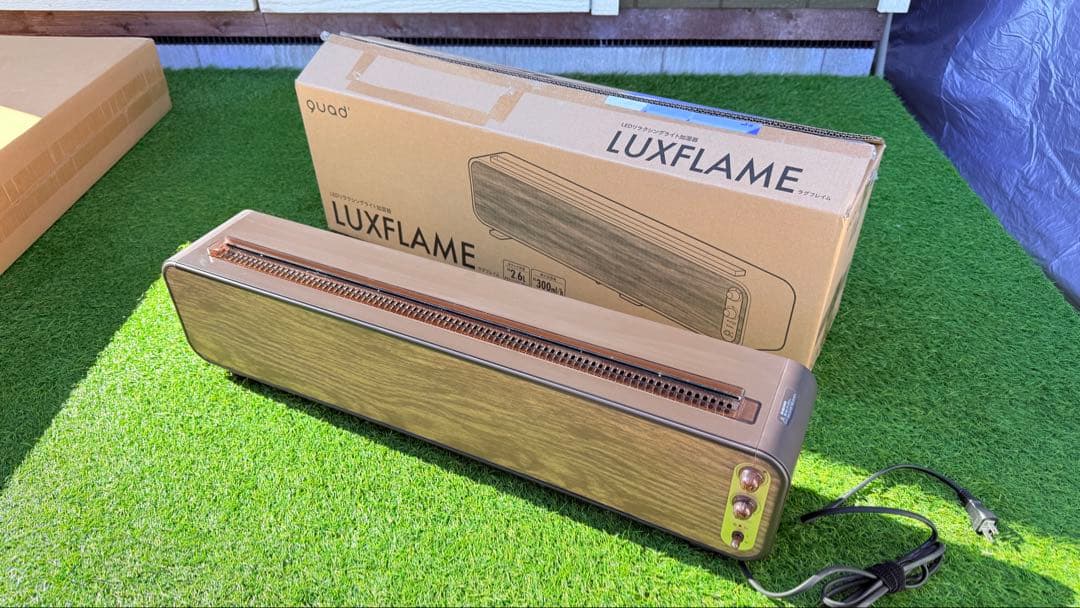 QUADS LEDリラクシングライト加湿器 LUXFLAME QS329DW中古 - メルカリ