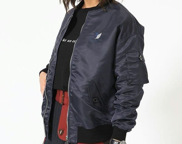 進撃の巨人 エレン MA-1 ジャケット attack on titan