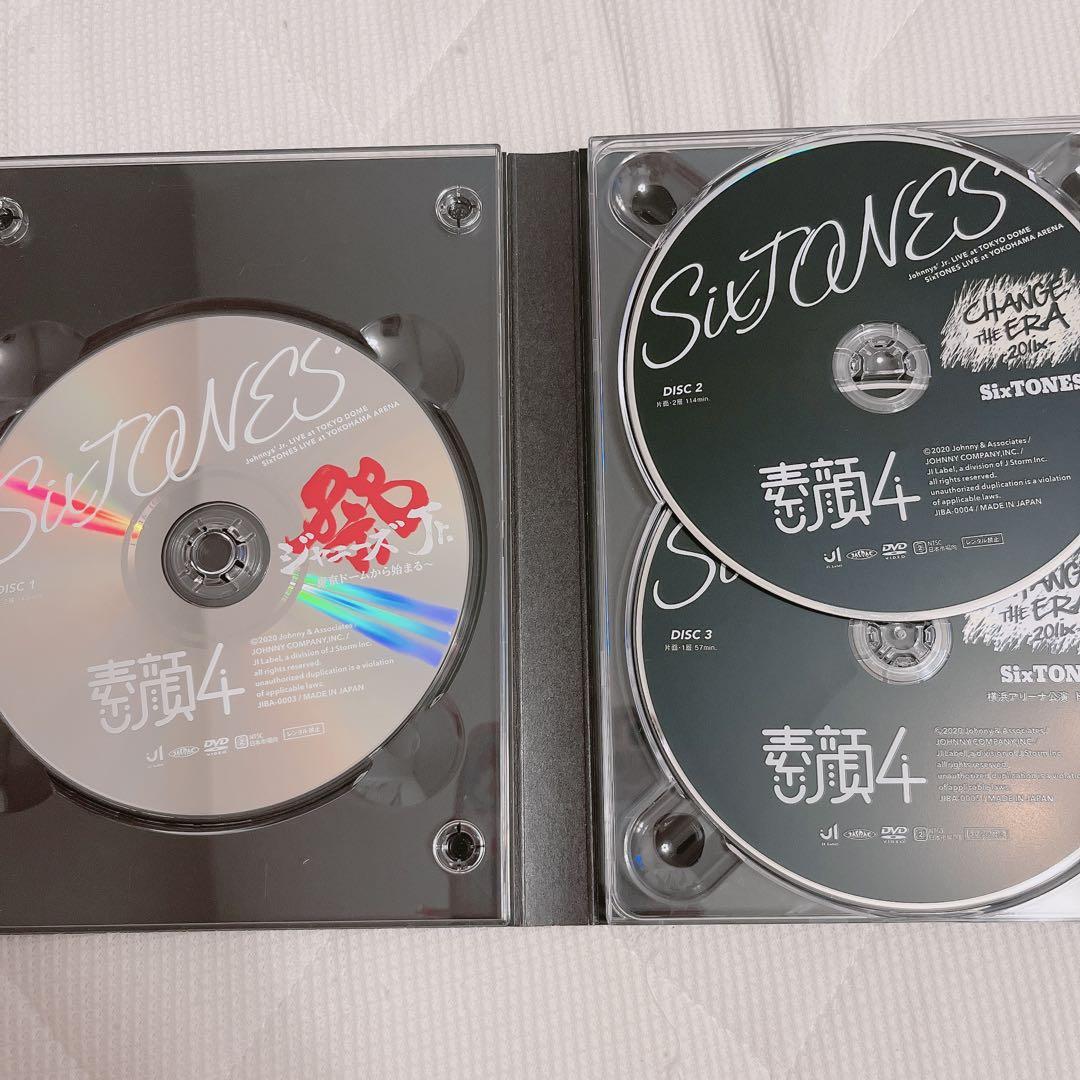 素顔4 SixTONES盤 素顔4 SixTONES盤 DVD 【正規品】 素顔4 SixTONES盤 DVD