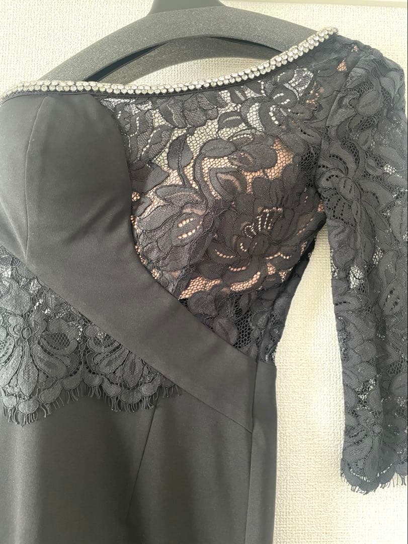 Andy x sugar ブラックレースドレス