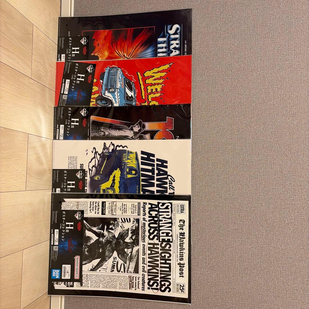 一番くじストレンジャー・シングス　セット売り