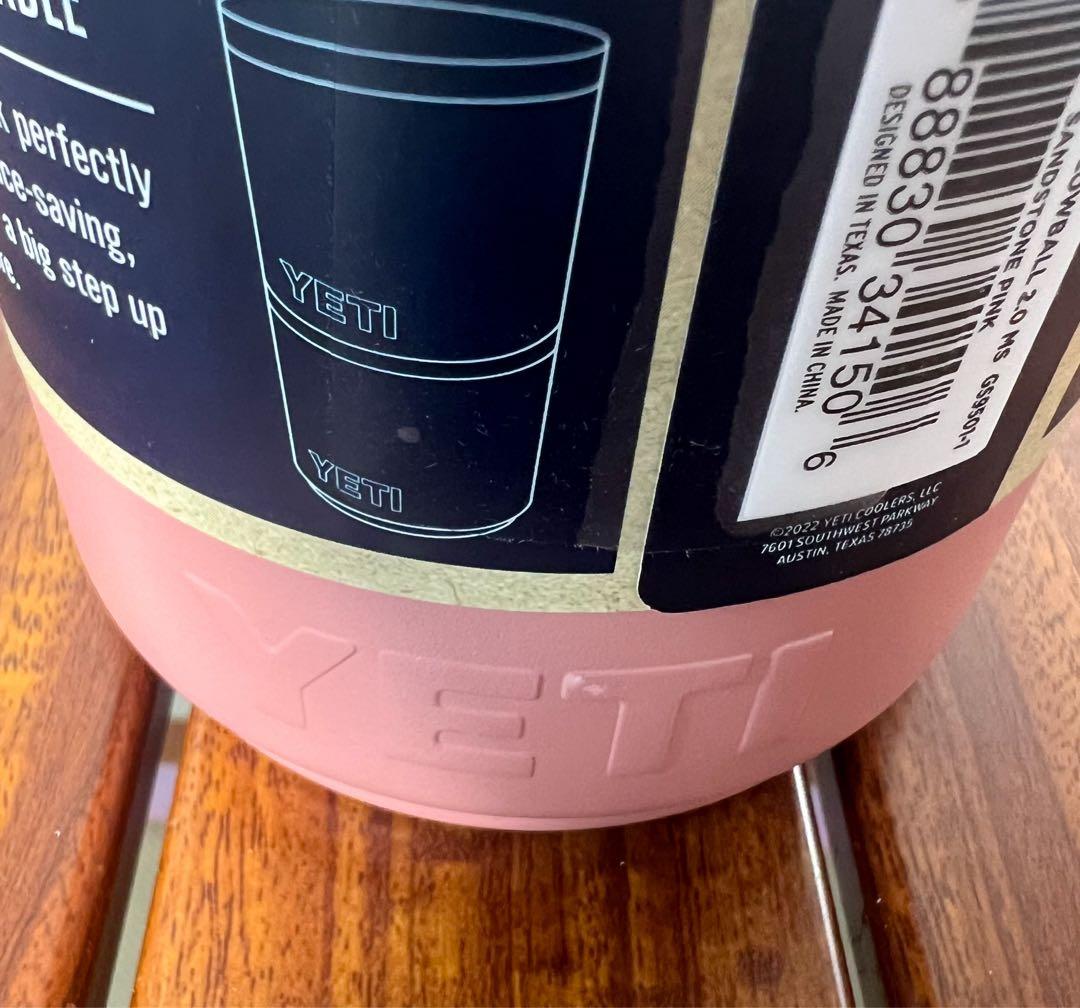 YETI 10oz ランブラー サンドストーンピンク 新品同様 スレあり2個