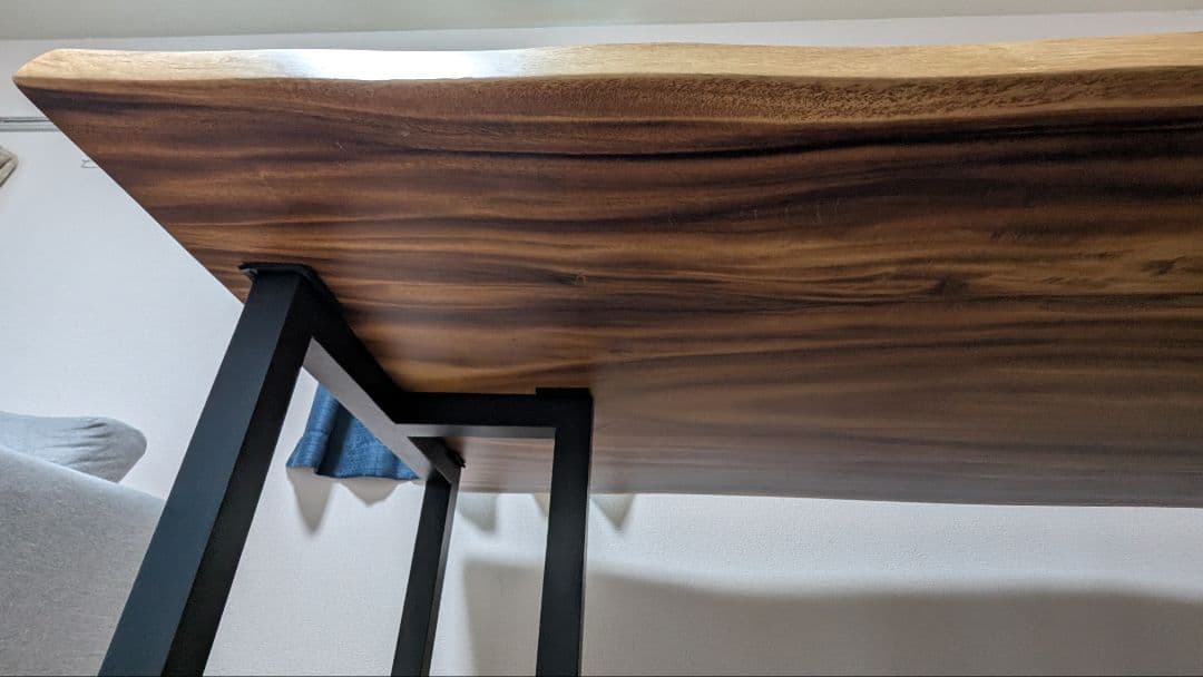 無垢 一枚板 モンキーポット テーブル ②脚のみ