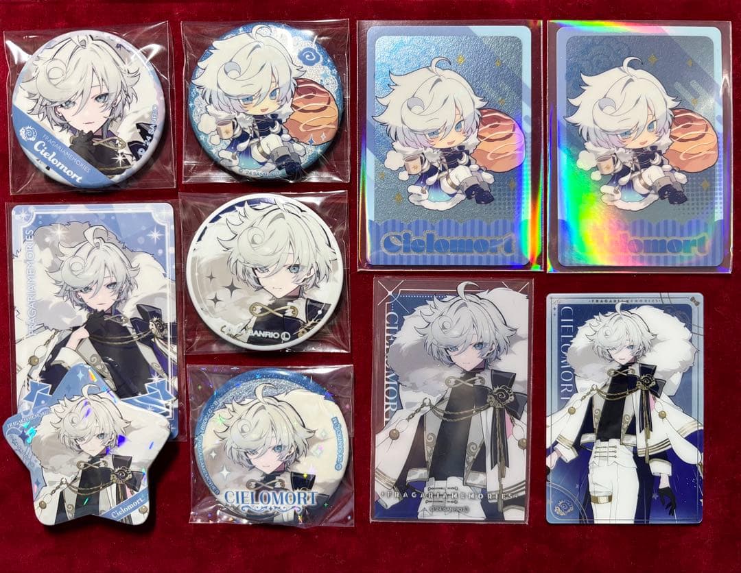 フラガリアメモリーズ フラメモ クロード サンリオ 缶バッジ コラボ