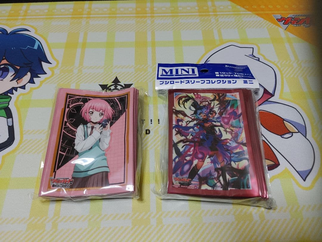 ヴァンガード ヴェイズルーグ 八雲カゲツ デッキホルダー スリーブ 羽根山ウララ