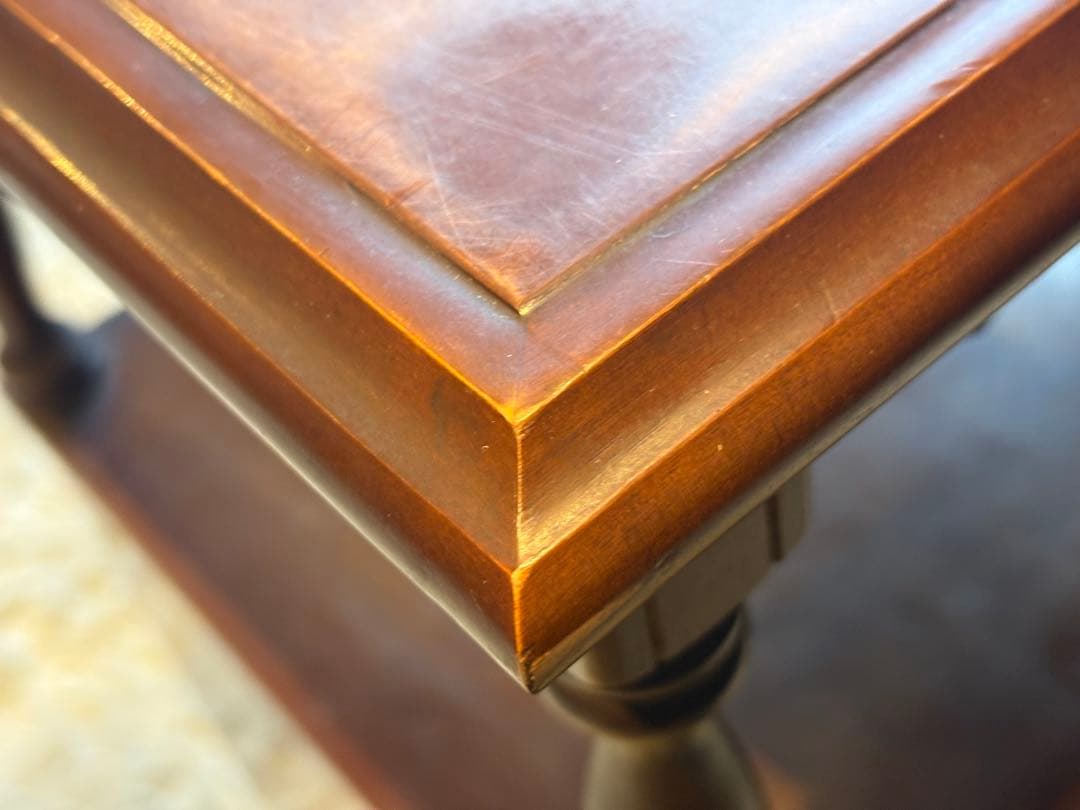 アンティーク ビンテージ 電話台 FAX台 キャビネット チェスト G