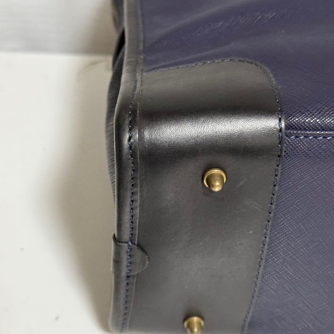 ⭐️極美品⭐️フェリージ　ビジネスバッグ 12-39 ブリーフケース ネイビー