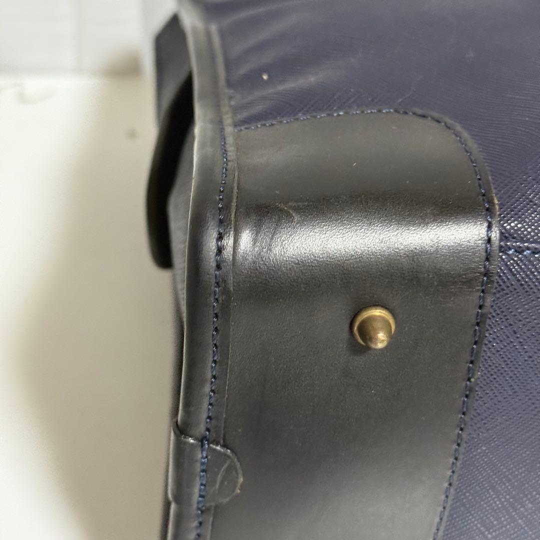 ⭐️極美品⭐️フェリージ　ビジネスバッグ 12-39 ブリーフケース ネイビー