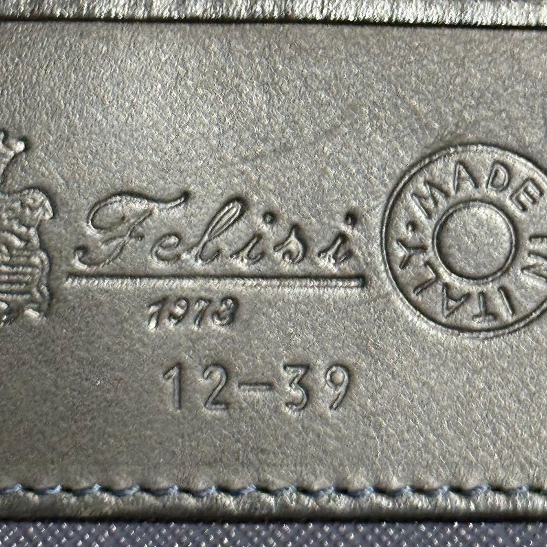 ⭐️極美品⭐️フェリージ　ビジネスバッグ 12-39 ブリーフケース ネイビー