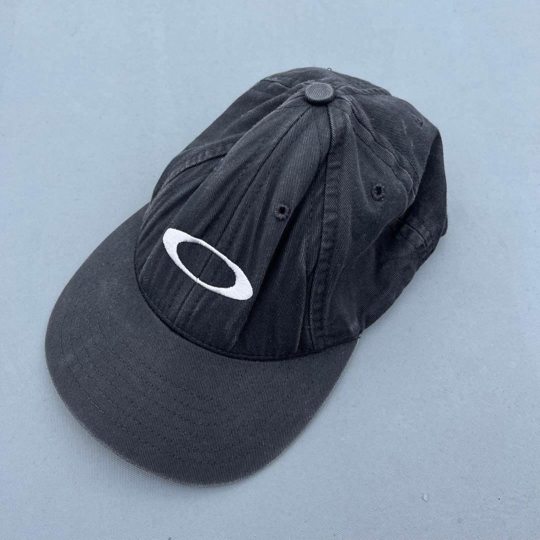 90s OAKLEY USA製 ベースボールキャップ XYZ OPTICS 黒 - メルカリ