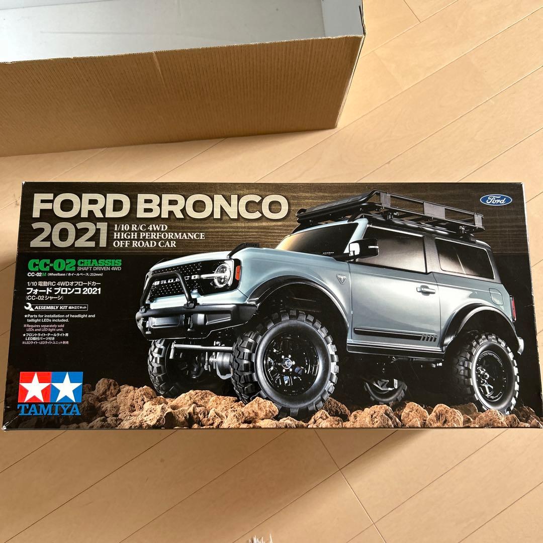ホビーラジコン TAMIYA CC-02 FORD BRONCO