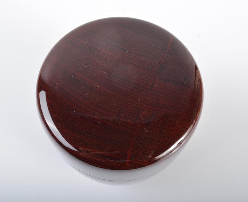 茶道具 前端雅峯作 内金溜 木目大棗 前大徳吉口桂