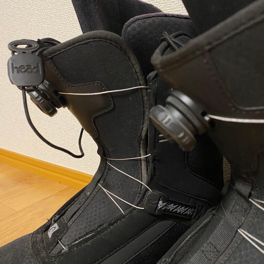美品✨HEAD SCOUT BOAスノーブーツ 28.0cm ブラック メンズ