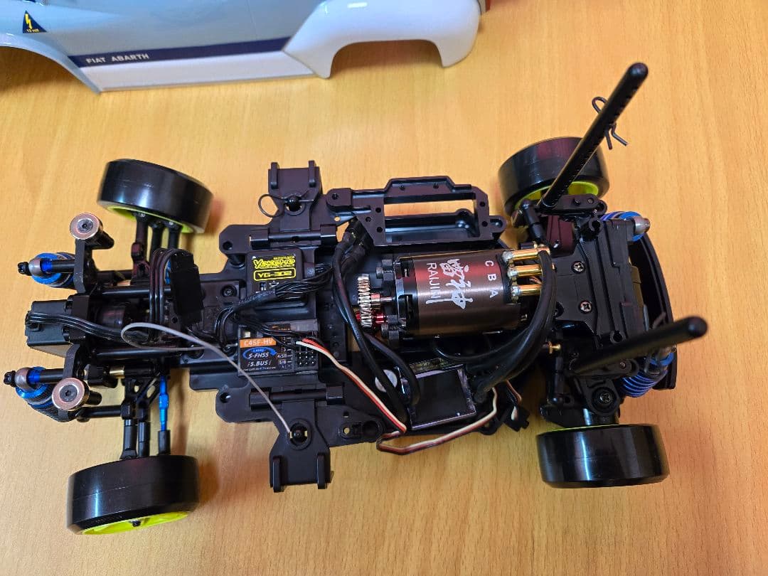 ミニドリ車 Tamiya M-05 RCカー ボディ付き メカ無し ミニ ラジコン