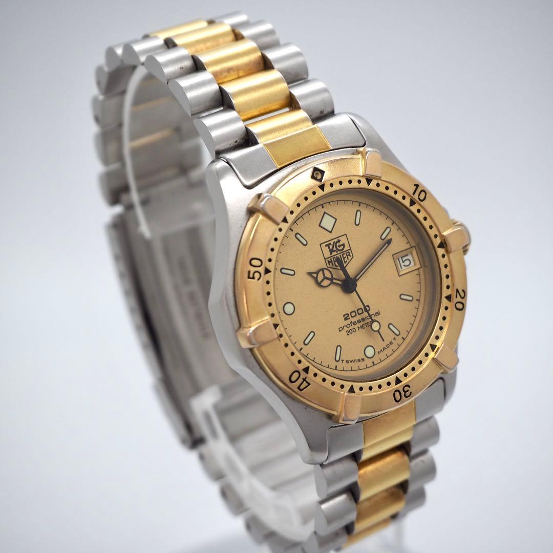 専用554 稼働【美品】タグホイヤー　時計　メンズ　箱付き　プロフェッショナル