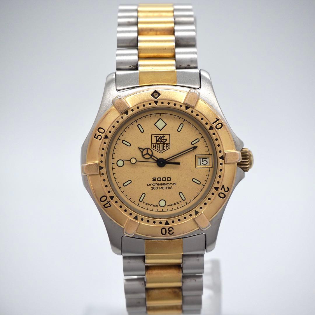 専用554 稼働【美品】タグホイヤー　時計　メンズ　箱付き　プロフェッショナル