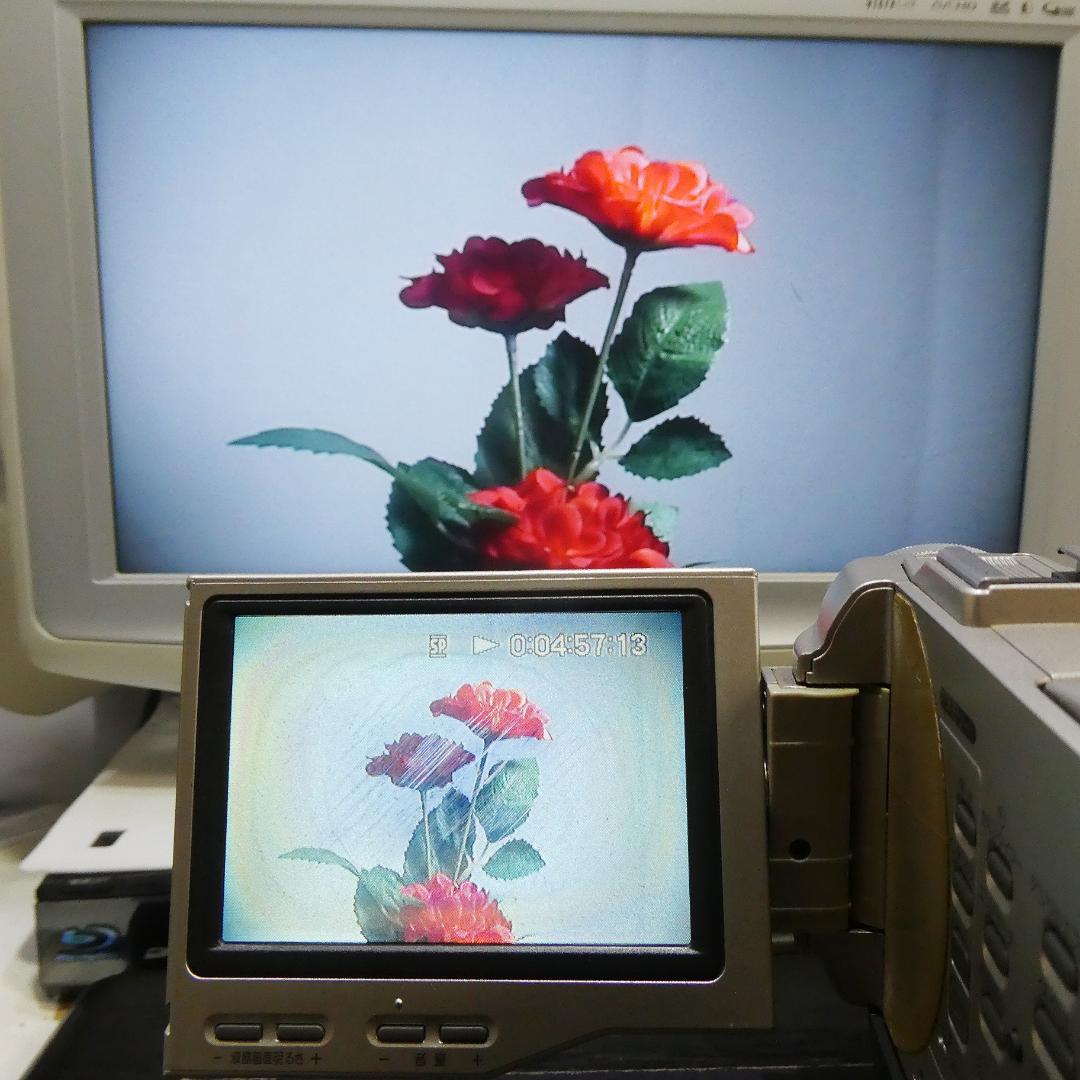 美品・動作良好ソニーDCR-TRV10 MiniDVビデオカメラ DVD化に最適
