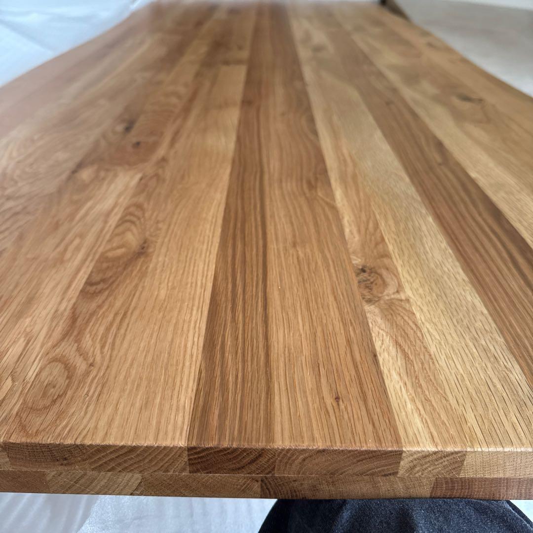 KAGUCOCO 一枚板風　ダイニングテーブル天板のみ　210 オーク　無垢材