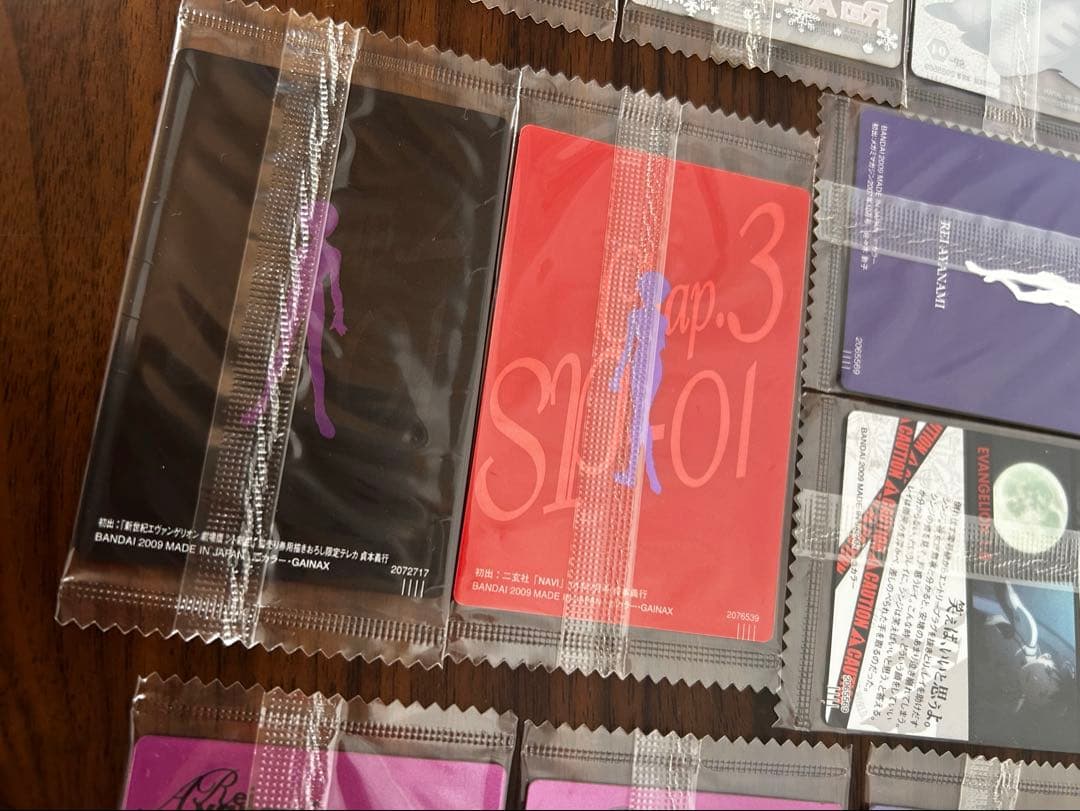 新世紀エヴァンゲリオン　ウエハースカードセット　綾波レイ　2009