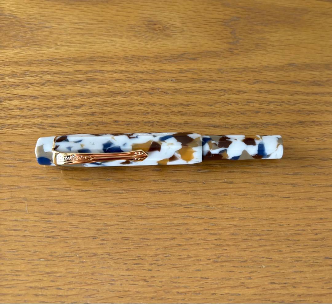 10/13まで値下げ カヴェコ 万年筆 アートスポーツ テラゾ EF 10/13まで