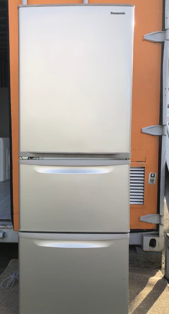 Panasonic 3ドア冷蔵庫 NR-C343CL-N F09