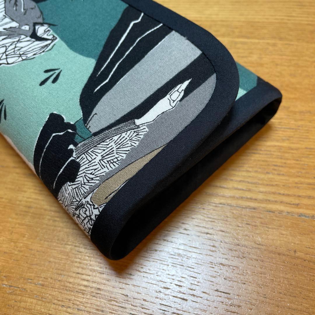 長財布　やりくり財布　ハンドメイド　廃盤レア生地