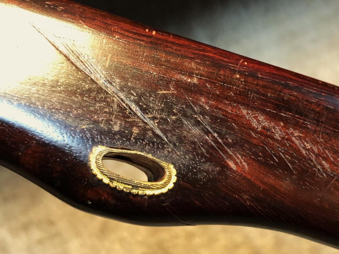 【 黒檀茶刀 】　江戸～昭和初期