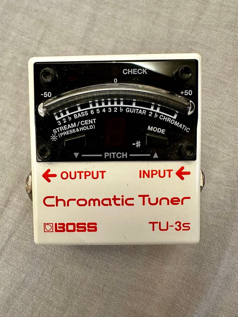 ギター BOSS TU-3s BOSS TU-3S Chromatic Tuner｜ミュージックランドKEY