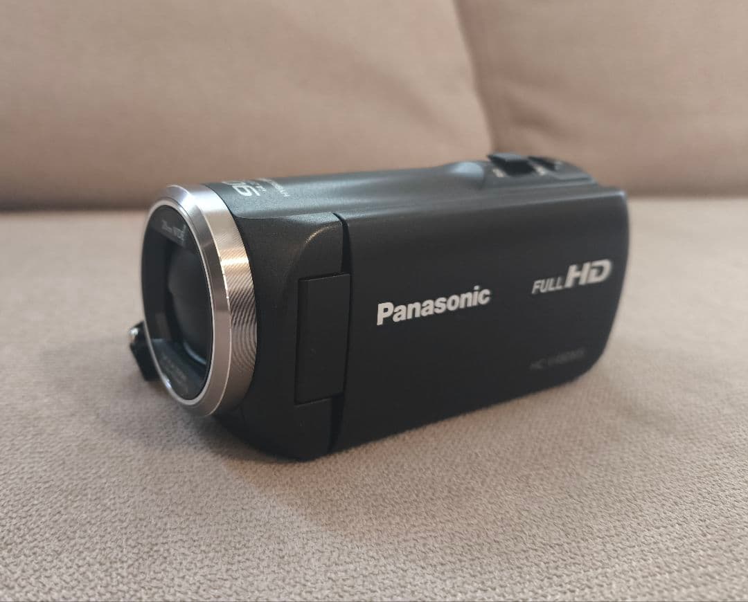 極美品】パナソニック HC-V480MS-K　ビデオカメラ　ブラック