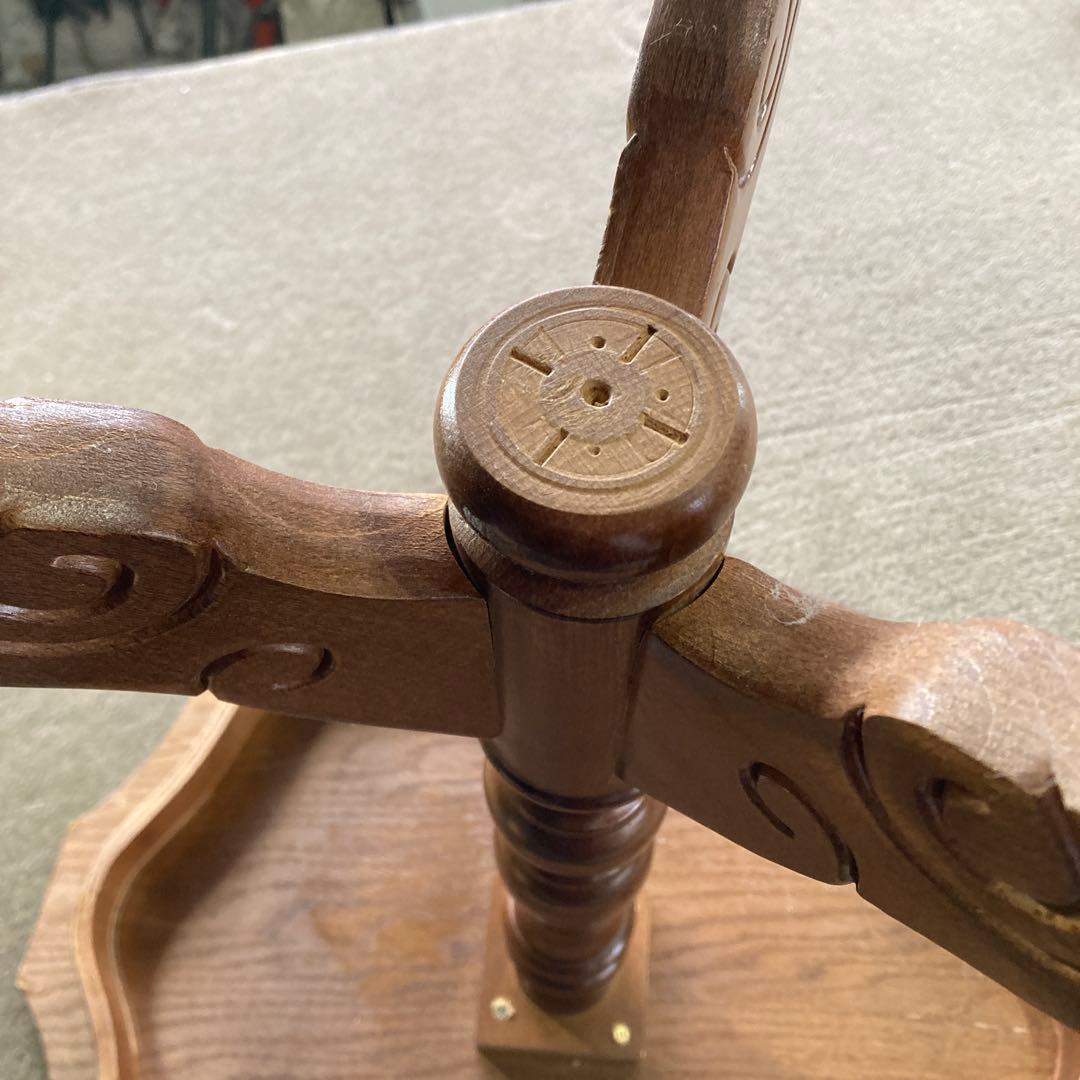 Y*u様 象嵌 コーヒーテーブル 丸テーブル サイドテーブル 幅54cm A