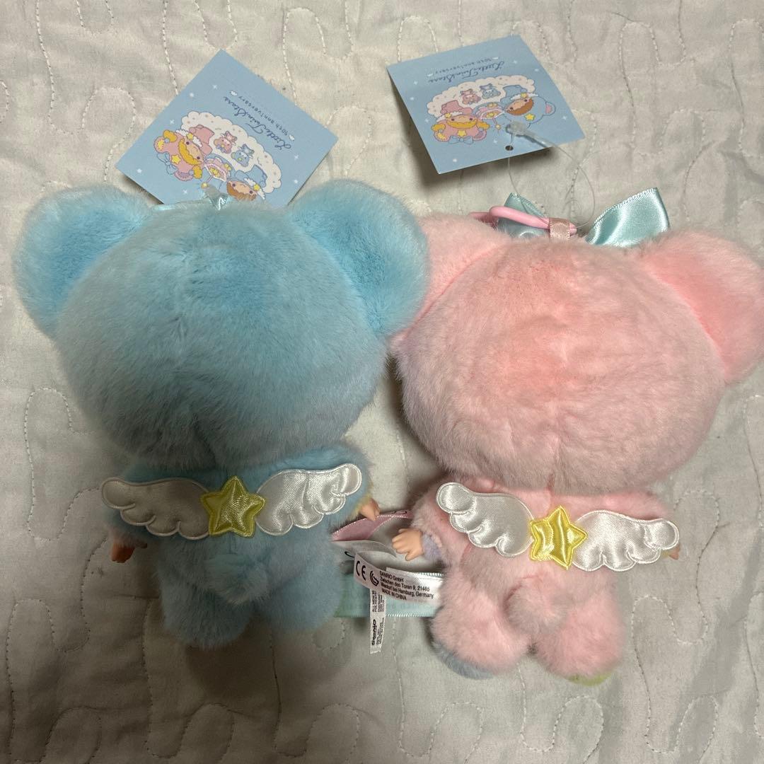 サンリオ リトルツインスターズ マスコットホルダー 星のエンジェル