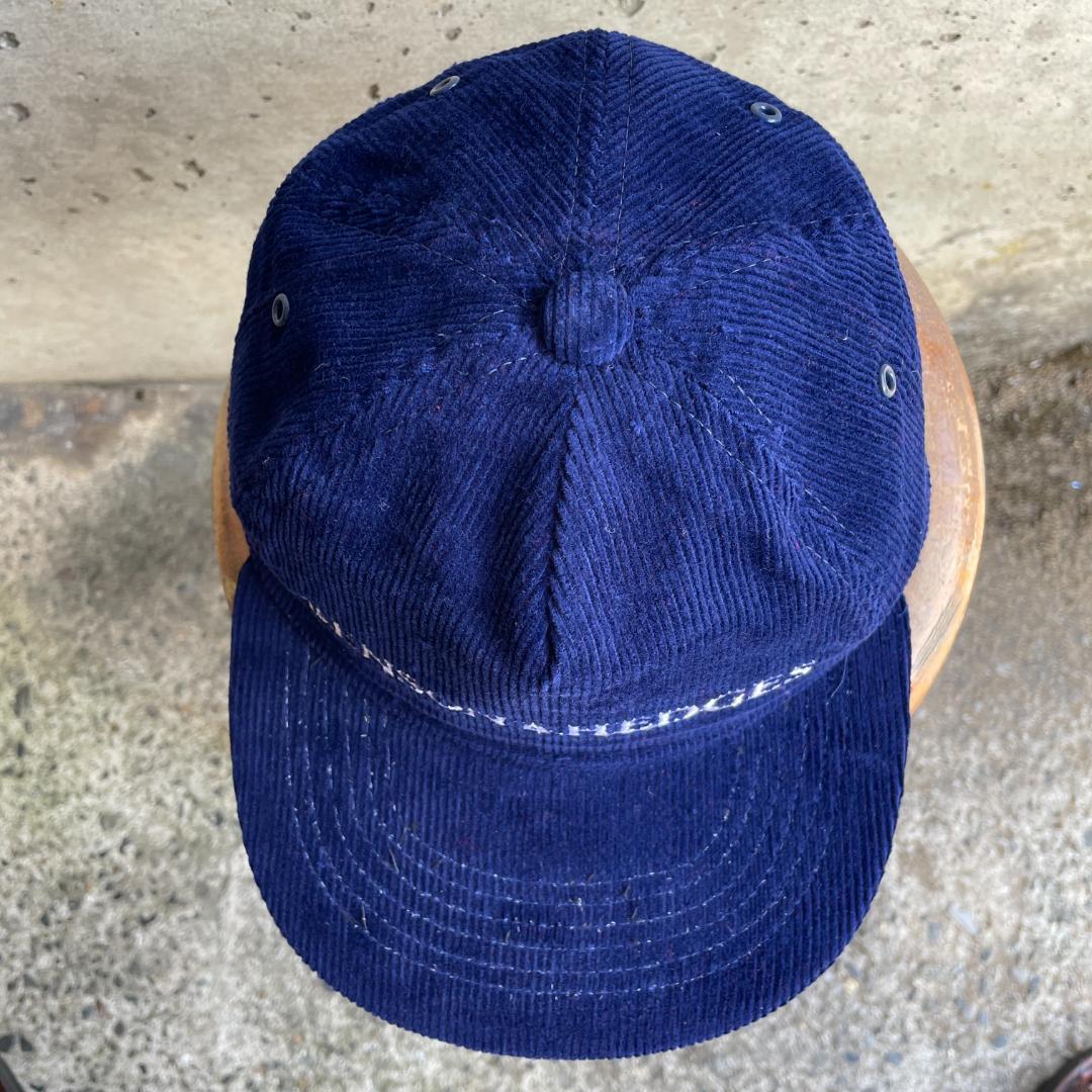 90s タバコ銘柄 イギリスたばこ コーデュロイ ビンテージ キャップ 帽子