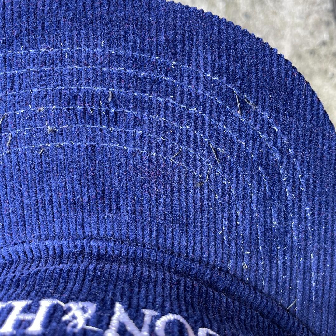 90s タバコ銘柄 イギリスたばこ コーデュロイ ビンテージ キャップ 帽子