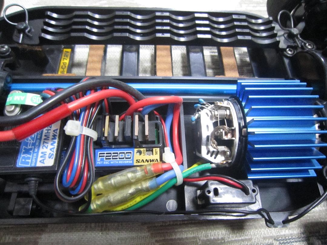 K*Y様 完全動作 1/10 超高火力戦闘機② タミヤ TT-01R 新品ボディ