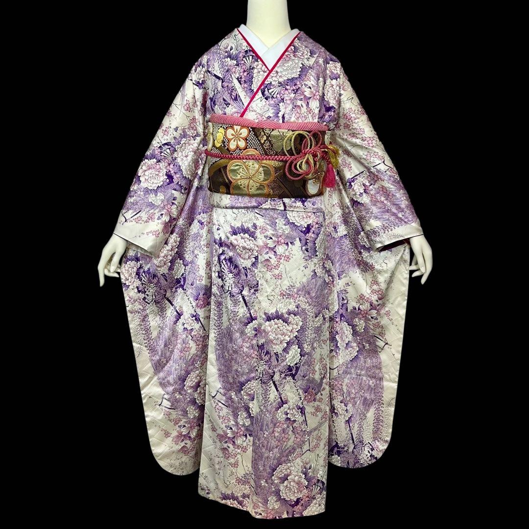 着物 振袖 正絹 フルセット美品！値下げしました！