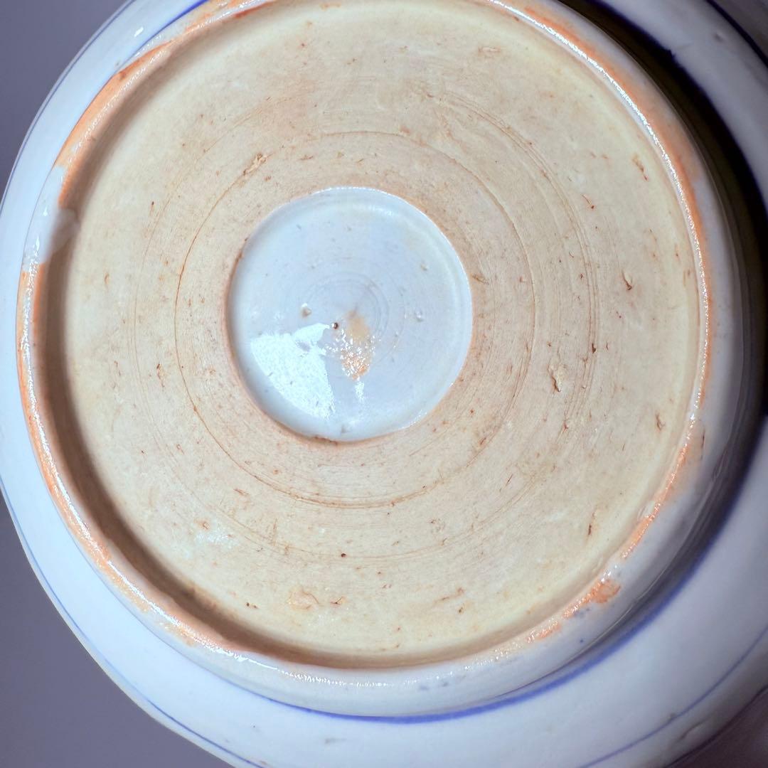 古伊万里　色絵松竹梅なます皿　五客　蛇の目高台　赤絵　緻密な絵付け　古器を楽しむ