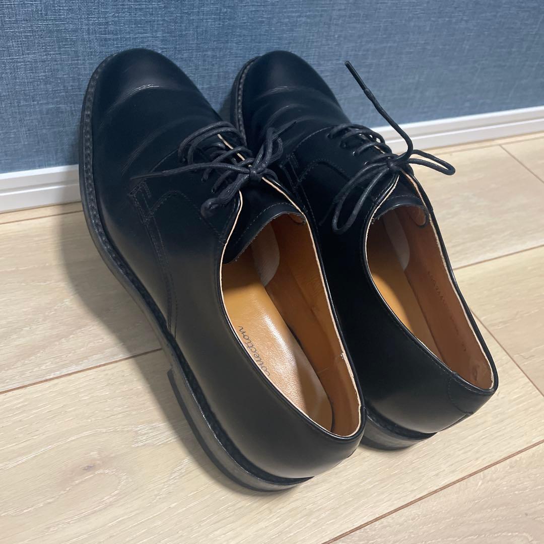 美品【リーガル】プレーントゥ 外羽 J636♡ブラック 27