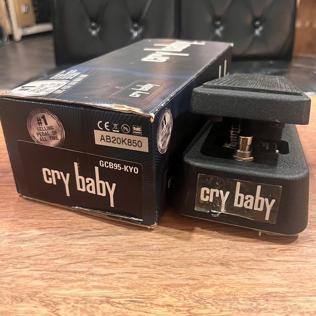 元箱付 赤fasel CRY BABY クライベイビー GCB95 ワウペダル - メルカリ