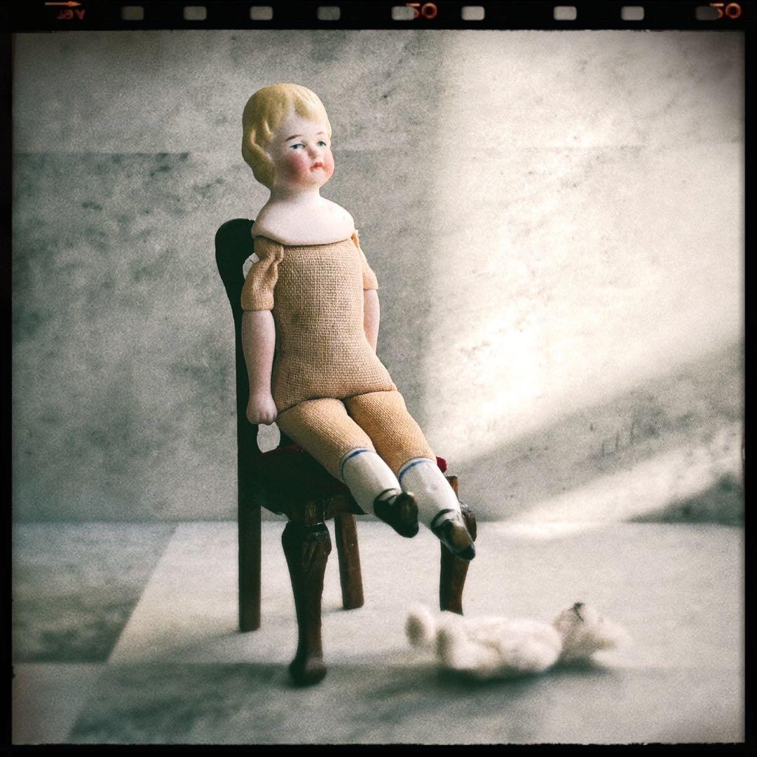 AB7 九谷焼 福助 アンティーク 縁起物