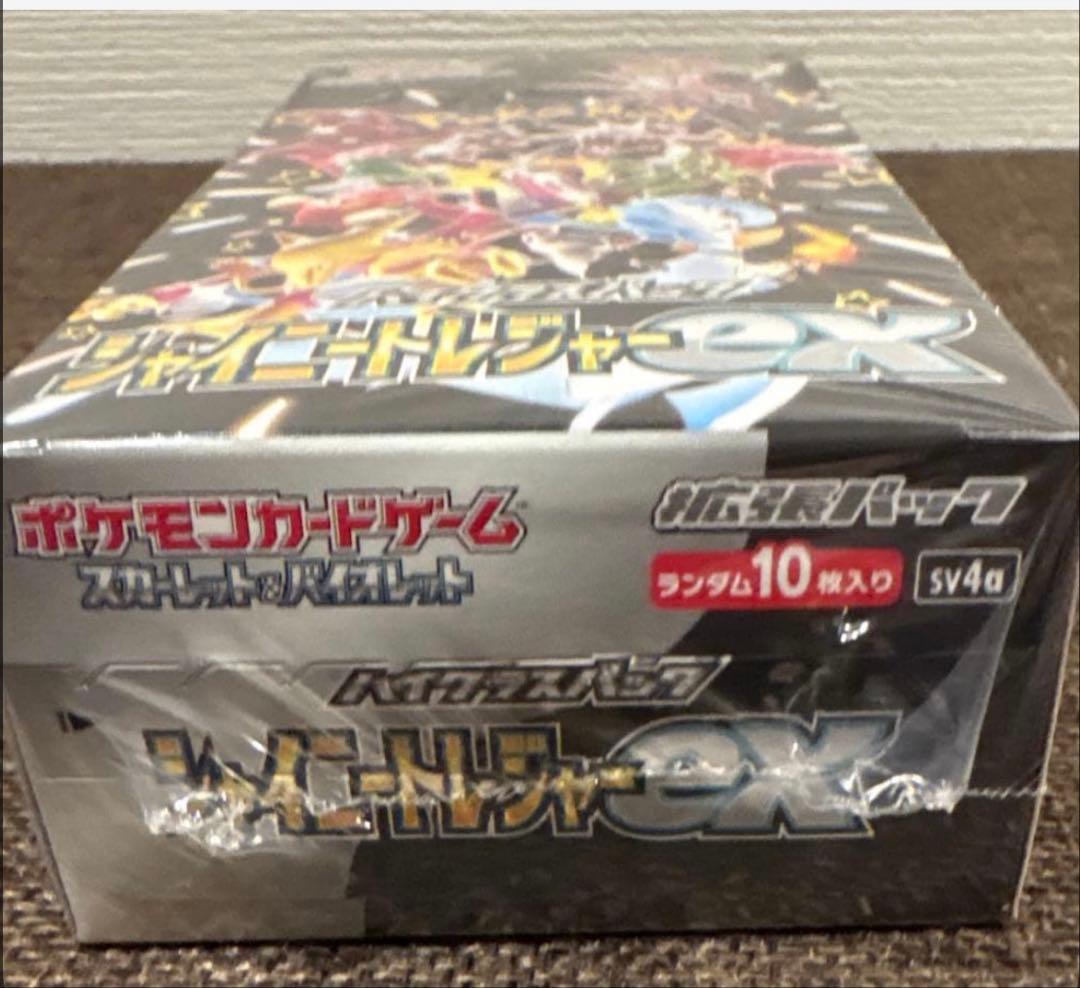 ポケモンカード　シャイニートレジャーex 1 BOX シュリンク付き未開封品