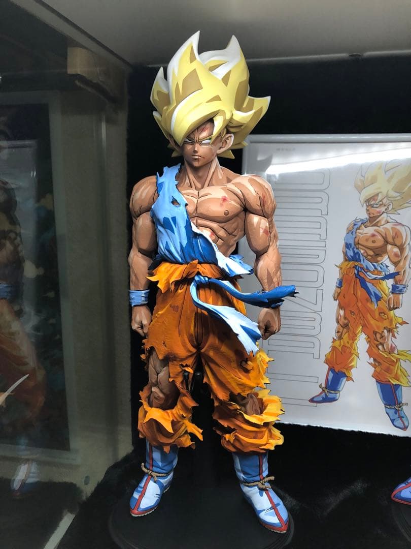 タ*ビ様 【改造リペイント品】SMSP スーパーサイヤ人　孫悟空
