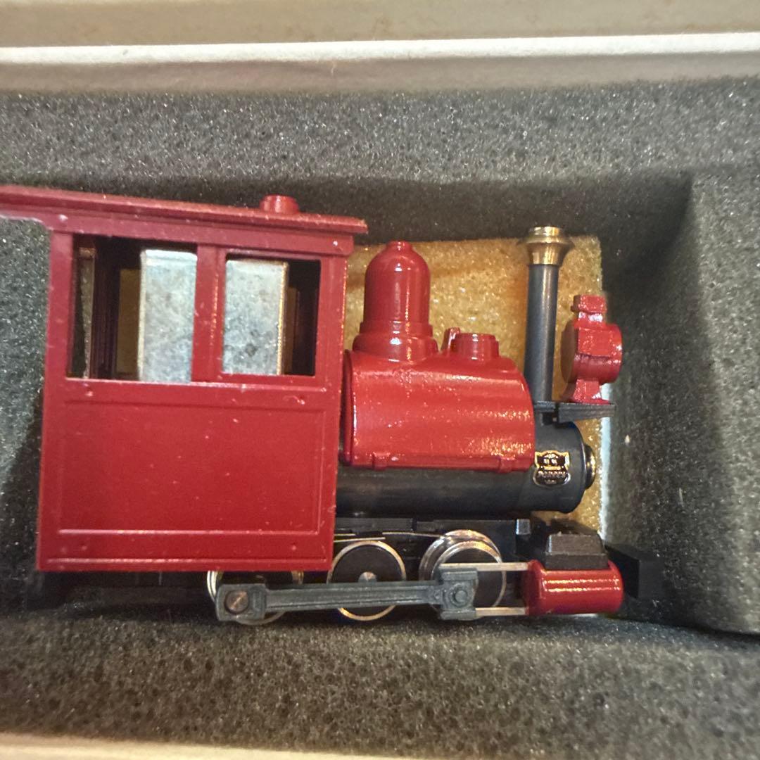 JOE WORKS】ポーター蒸気機関車 亀の子号 ナローゲージ模型 箱付 乗
