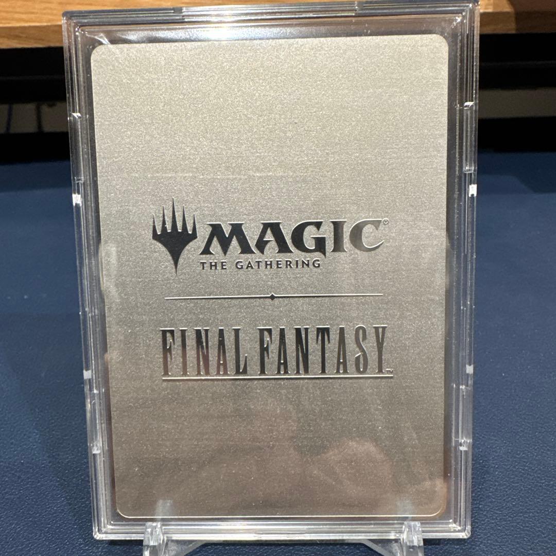 正規品 英語版 MTG ステンレストークン チョコボ 宝物 FF マジック大戦祭