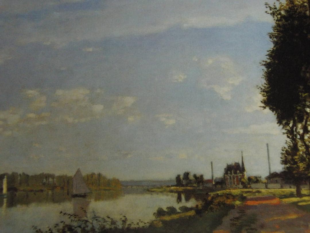 クロード・モネ、「Argenteuil」、厳選、希少大判画集・額装画、人気作品